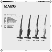 AEG 18v Li-Ion Lightweight 2-in-1 Cordless Stick Vacuum Cleaner Tungsten Metallic Grey AG3013 Product Manual