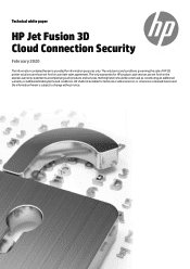 HP Jet Fusion 500 Cloud Connection Security
