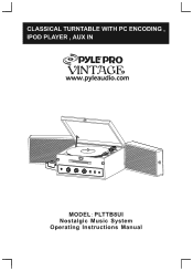 Pyle PLTTB8UI PLTTB8UI Manual 1
