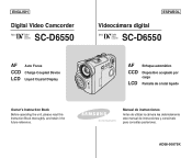 Samsung SCD6550 User Manual (ENGLISH)