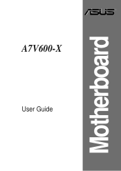 Asus a7v600x A7V600-X User's manual