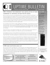 Dell VNX VG50 VNX-VNXe Uptime Bulletin for Q1 2015