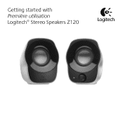 Logitech Z120 Getting Started Guide