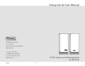 Viking FGIM-FPIM_15_Pro_Ice-Machine Use and Care Manual