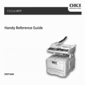 Oki C5510nMFP Guide:  Handy Reference C5510MFP (American English)