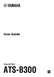Yamaha ATS-B300 ATS-B300 User Guide