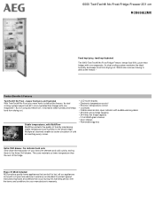 AEG RCB636E2MX Specification Sheet