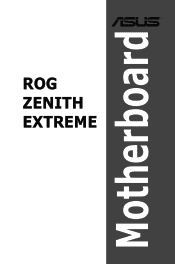 Asus ROG ZENITH EXTREME ROG ZENITH EXTREME Users ManualEnglish