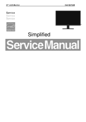 Dell E2722H Monitor Simplified Service Manual