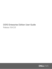 Dell PowerSwitch S4048T-ON OS10 Enterprise Edition User Guide Release 10.4.3.0
