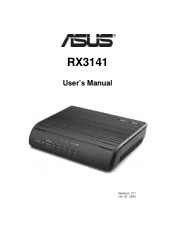 Asus RX3141 User Manual