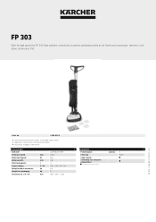 Karcher FP 303 Product information