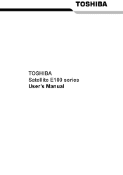 Toshiba Satellite E100 PSE10C-004004 Users Manual Canada; English