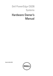 Dell PowerEdge C5230 Dell Systems Hardware Owners Manual