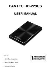Fantec DB-229US User Manual