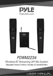 Pyle PDWM2234 Instruction Manual