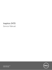 Dell Inspiron 3470 Service Manual