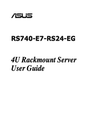 Asus RS740-E7-RS24-EG User Guide