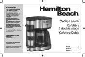 Hamilton Beach 47650FG Use and Care Manual