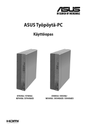 Asus ExpertCenter D5 SFF D500SA Users Manual for Finnish