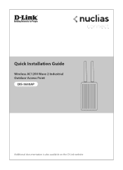D-Link DIS-3650AP Quick Install Guide