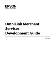 Epson OmniLink Merchant Services V3 Development Guide