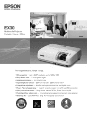 Epson EX30 Product Brochure