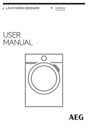 AEG T8DEE845R User Manual