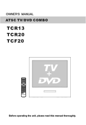 Haier TCF20 User Manual
