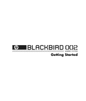 HP Blackbird 002-21A HP Blackbird Gaming System  -  Getting Started Guide