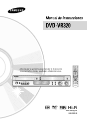 Samsung DVD-VR320 User Manual (user Manual) (ver.1.0) (Spanish)