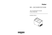 Haier SD-332GA User Manual