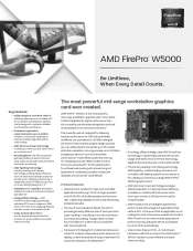 NEC MDC3-BNDA1 MDA-W5000 Specification Brochure