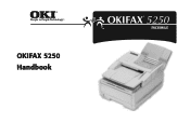 Oki OF5250 Users' Guide for the OKIFAX 5250