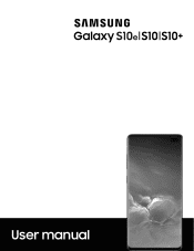 Samsung Galaxy S10 Xfinity Mobile User Manual