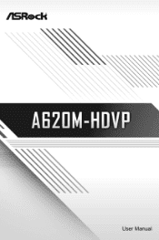 ASRock A620M-HDVP User Manual
