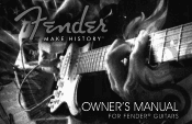 Fender 2011 Owner Manual