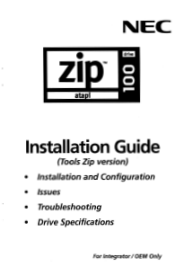 NEC FZ110A Installation Guide