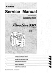 Canon PowerShot 350 Service Manual