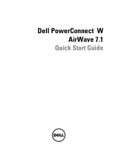 Dell PowerConnect W-Airwave W-Airwave 7.1 Quick Start Guide