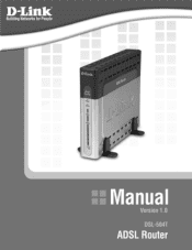 D-Link DSL-504T Product Manual
