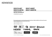 Kenwood DDX716WBT Operation Manual