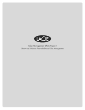 Lacie 526 Hardware & Human Factors Influence Color Management