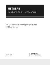 Netgear M4250-10G2F-PoE User Manual