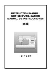 Singer Quantum Stylist 9960 Instruction Manual 2