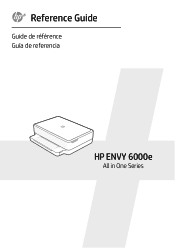 HP ENVY 6000e Reference Guide