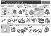 Samsung MultiXpress SL-M4370 Quick Installation Guide