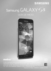 Samsung SM-G900T1 Quick Start Guide Metropcs Wireless Sm-g900t1 Galaxy S 5 Kit Kat Spanish Quick Start Guide Ver.nc5_f4 (Spanish(north America))