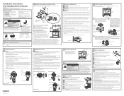 Hotpoint RB525DDCC Installation Instructions