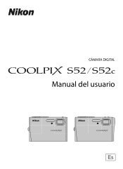 Nikon S52c  S52 / S52c User's Manual
